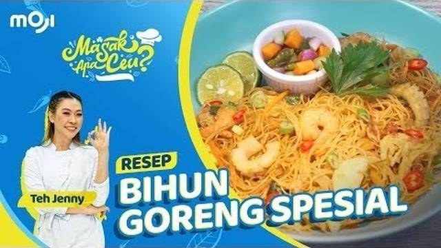 RESEP BIHUN GORENG SPESIAL, ENAKNYA BIKIN CANDU | MASAK APA CEU? - Moji