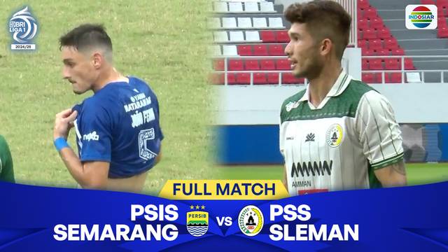 PSIS Semarang VS PSS Sleman - Full Match | BRI Liga 1 2024/25