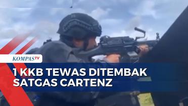 Baku Tembak Tim Satgas Cartenz dengan KKB di Pegunungan Bintang, 1 Anggota KKB Tewas