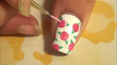 Rose Nail Art