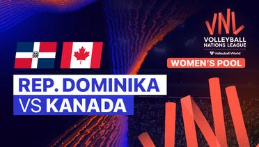 Full Match | Republik Dominika vs Kanada | Women’s Volleyball Nations League 2023