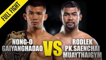 Nong-O vs. Rodlek | ONE Championship Full Fight