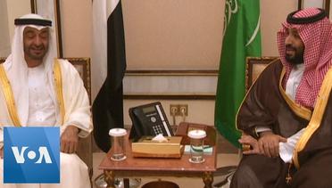 Saudi Crown Prince Mohammed bin Salman Meets Abu Dhabi Counterpart in Unity Display Over Yemen