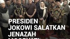 Datang Melayat, Presiden Jokowi Ikut Salatkan Jenazah Mooryati Soedibyo