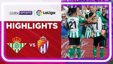Match Highlights | Real Betis vs Valladolid | LaLiga Santander 2022/2023