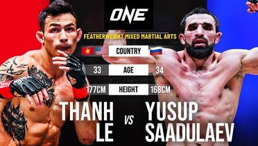 Thanh Le vs. Yusup Saadulaev | Full Fight Replay