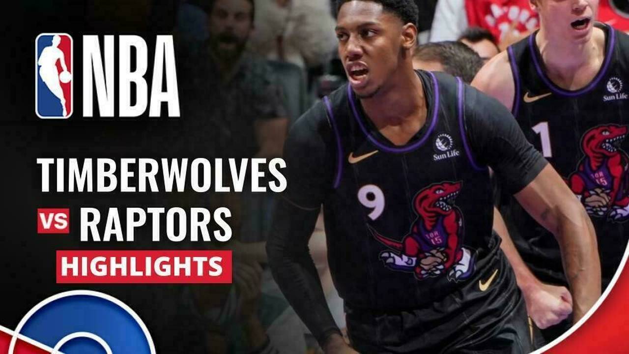 Minnesota Timberwolves vs Toronto Raptors - Highlights | NBA Regular ...