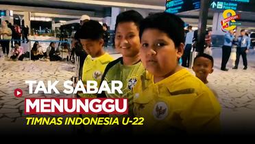 Antusiasme Fans Cilik yang Tak Sabar Menunggu Timnas Indonesia U-22 Setelah Juarai SEA Games 2023