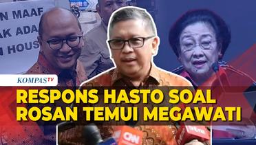 Kata Hasto soal Ketua TKN Rosan Roeslani Sambangi Megawati di Momen Lebaran