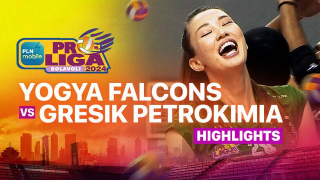 Putri: Yogya Falcons vs Gresik Petrokimia Pupuk Indonesia - Highlights | PLN Mobile Proliga 2025