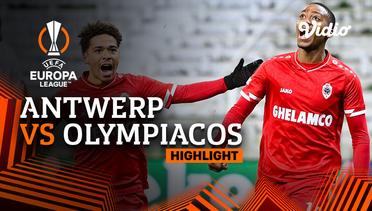 Highlight - Antwerp vs Olympiacos | UEFA Europa League 2021/2022