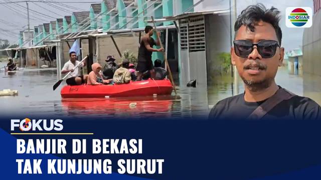 Parah, Sepekan Banjir di Perumahan di Bekasi Belum Juga Surut | Fokus