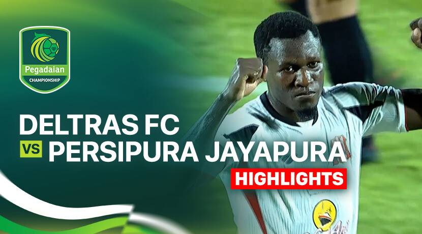 Deltras FC vs Persipura Jayapura