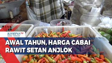 Awal Tahun, Harga Cabai Rawit Setan di Pasar Peterongan Semarang Anjlok