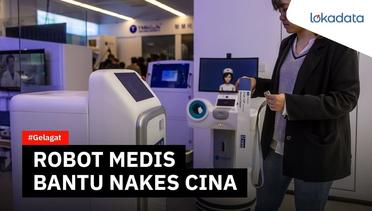 Beban tenaga medis meningkat saat pandemi, Cina andalkan robot medis