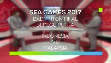 Badminton Final Beregu Putra - Indonesia VS Malaysia (Sea Games 2017)