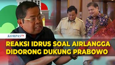 Idrus Marham Buka Suara soal Airlangga yang Didorong Ketua DPD 1 Golkar Dukung Prabowo