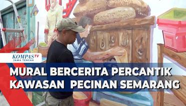 Mural Bercerita Percantik Kawasan Pecinan Semarang