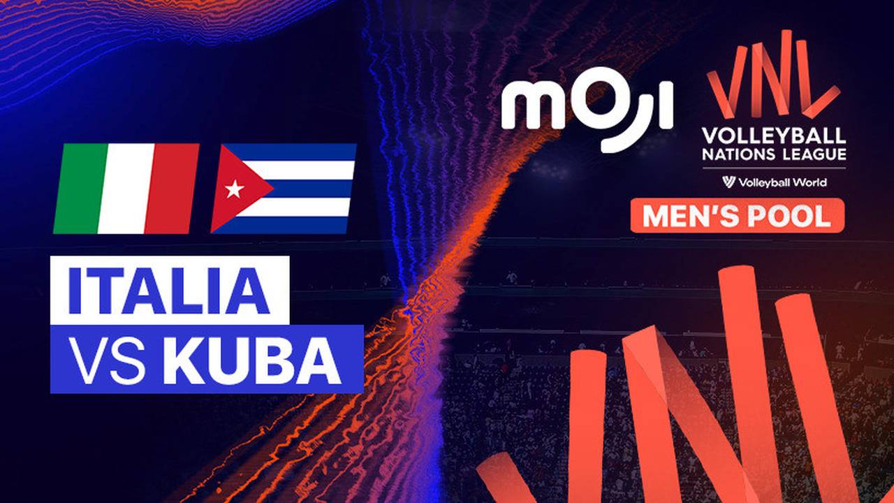 Full Match Italia vs Kuba Men’s Volleyball Nations League 2023 Vidio