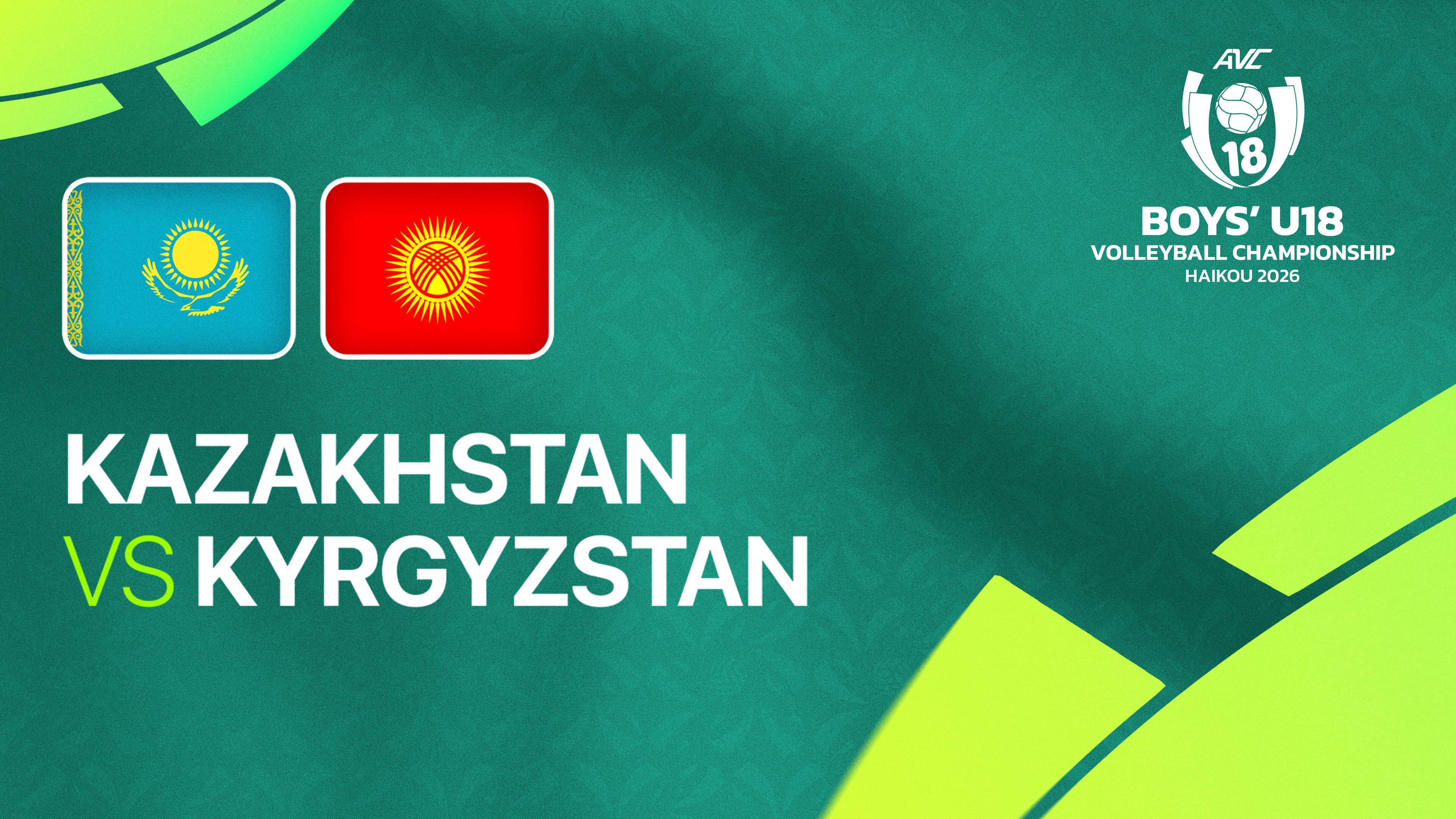 Kazakhstan vs Kyrgyz Republic