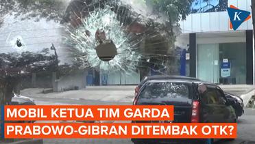 Mobil Ketua Relawan Prabowo-Gibran di Bantaeng Diduga Ditembak OTK