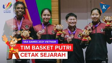 Kalahkan Filipina Basket 3x3 Putri Raih Perunggu di Sea Games Vietnam