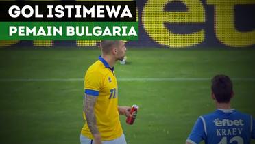 Pemain Bulgaria Cetak Gol Setelah Minum Bir yang Dilempar Suporter