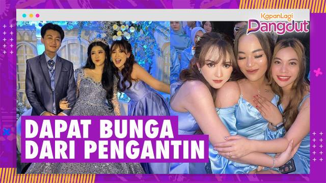 Happy Asmara Jadi Bridesmaid, Dapat Bunga Dari Pengantin - Tanda Bakal Segera Nyusul?