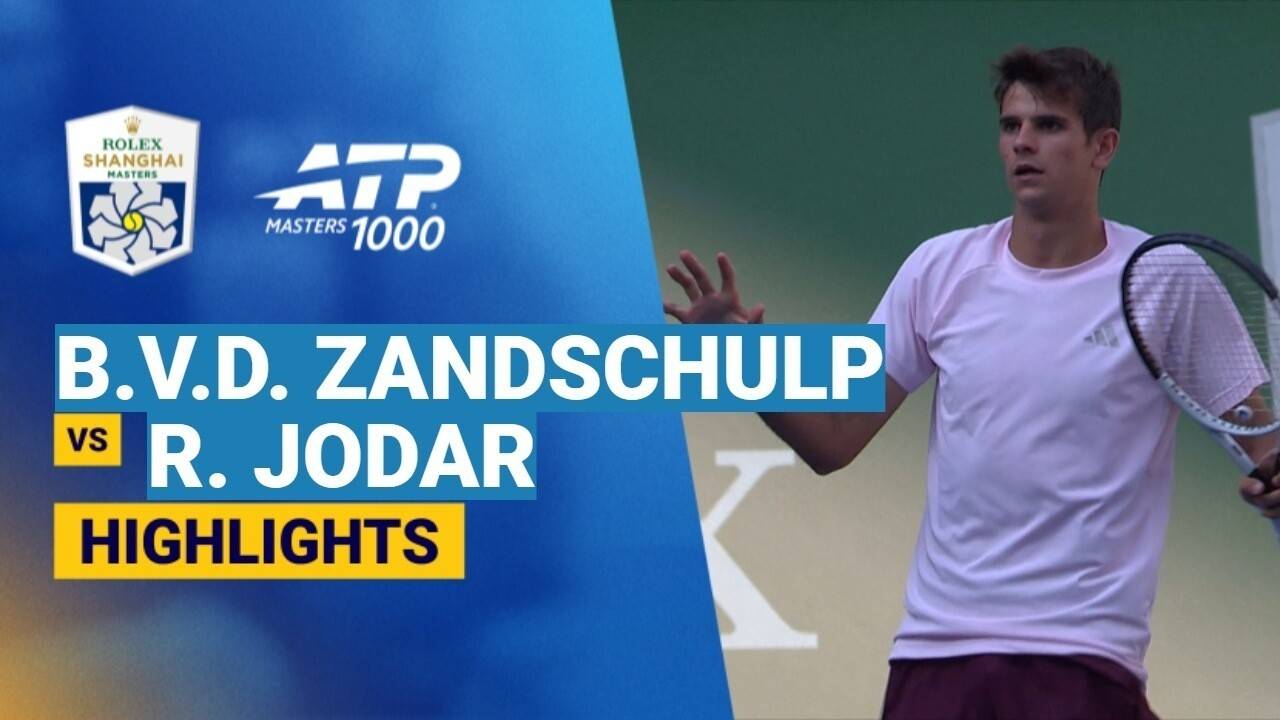 Botic van de Zandschulp vs Rafael Jodar - Round of 16 | ATP Masters 1000: Shanghai Masters 2026