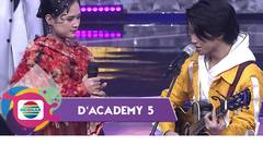 Hingga Kau Bahagia!! Nia Rose Ft Afan (Jakarta) "Melukis Senja" Sweet Banget!! | D'ACADEMY 5 WELCOME TOP 24