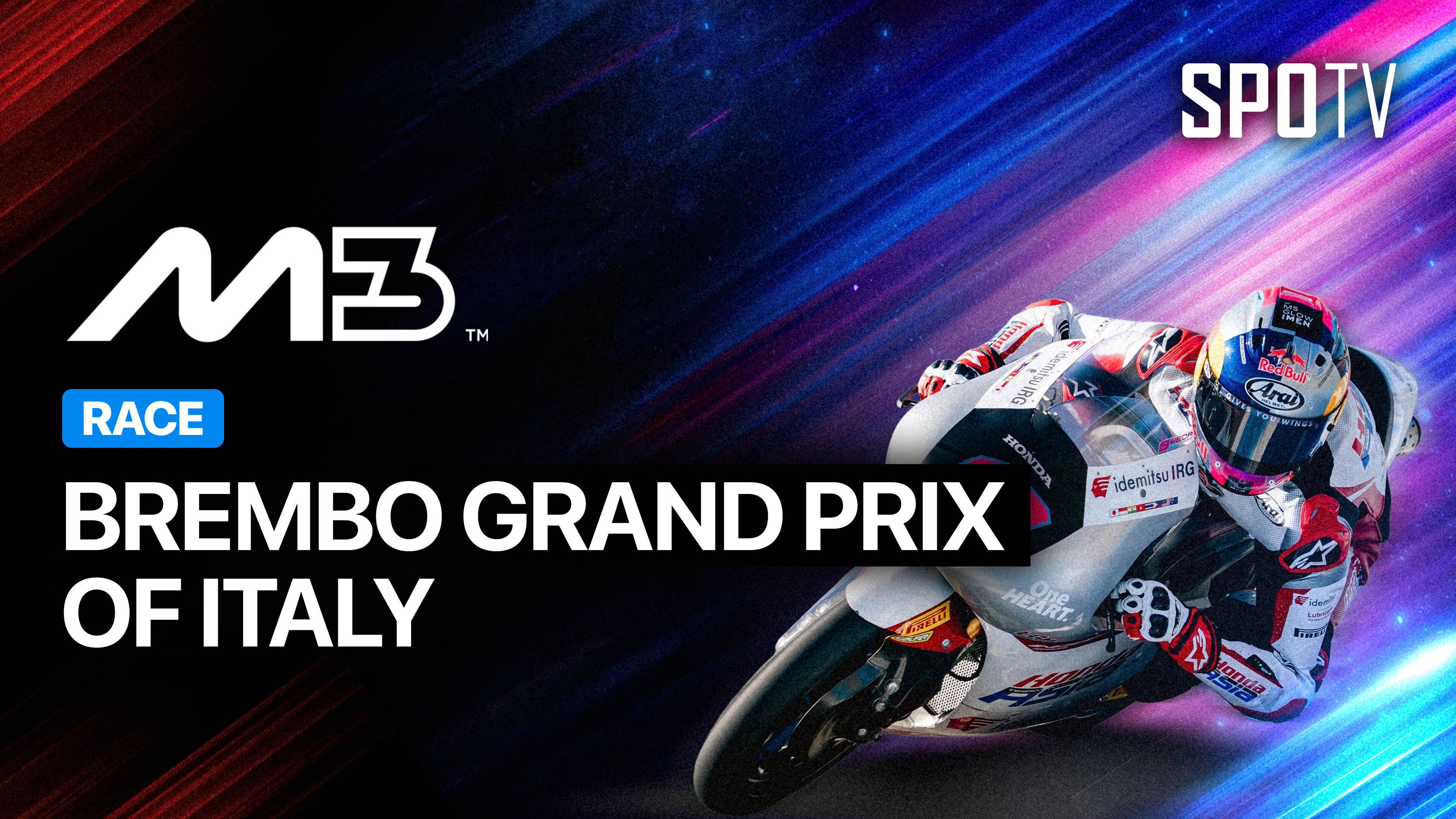 Moto3 Race: Brembo Grand Prix of Italy - MotoGP 2026 Round 7