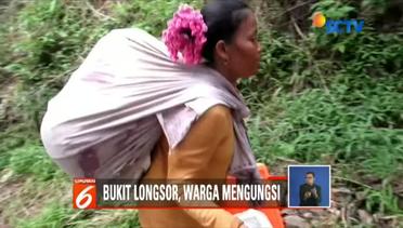 Puluhan Warga Cangkuang Bandung Terpaksa Mengungsi Akibat Longsor - Liputan 6 Siang