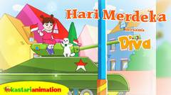 Hari Merdeka | Lagu Anak Indonesia bersama Diva | Kastari Animation