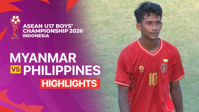 Myanmar vs Philippines - Highlight | ASEAN U17 Boys' Championship 2026