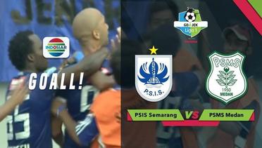 Goal Bruno Silva - PSIS Semarang (1) - PSMS Medan (0) | Go-Jek Liga 1 bersama BukaLapak