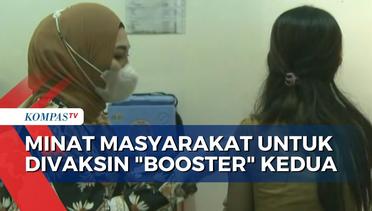 Minat Masyarakat untuk Vaksin Booster Kedua di Surabaya dan Bandung