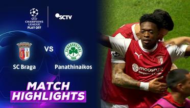 SC Braga VS Panathinaikos | Highlights Liga Champions UEFA 23/24