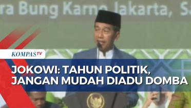 Pesan Jokowi soal Tahun Politik di Harlah ke-78 Muslimat NU