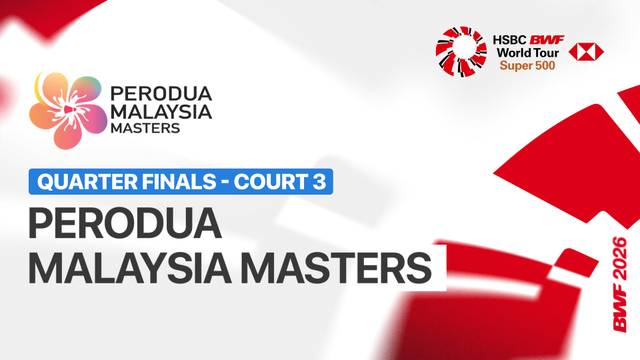 Guo Xin Wa/Chen Fang Hui (CHN) vs Presley Smith/Jennie Gai (USA) - Mixed Doubles Quarterfinals | PERODUA Malaysia Masters 2026 - Full Match | Perodua Malaysia Masters 2026