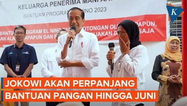 Janji Jokowi Kemungkinan Akan Perpanjang Bantuan Pangan
