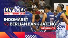 Putra: Indomaret vs Berlian Bank Jateng - Highlights | Livoli Divisi Utama 2023