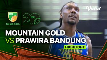 Highlights | Mountain Gold Timika vs Prawira Harum Bandung | IBL Tokopedia 2023
