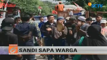Temui Warga di Bantaran Kali Kanal Banjir Barat, Sandiaga Uno Janjikan Rumah Layak - Liputan6 Siang
