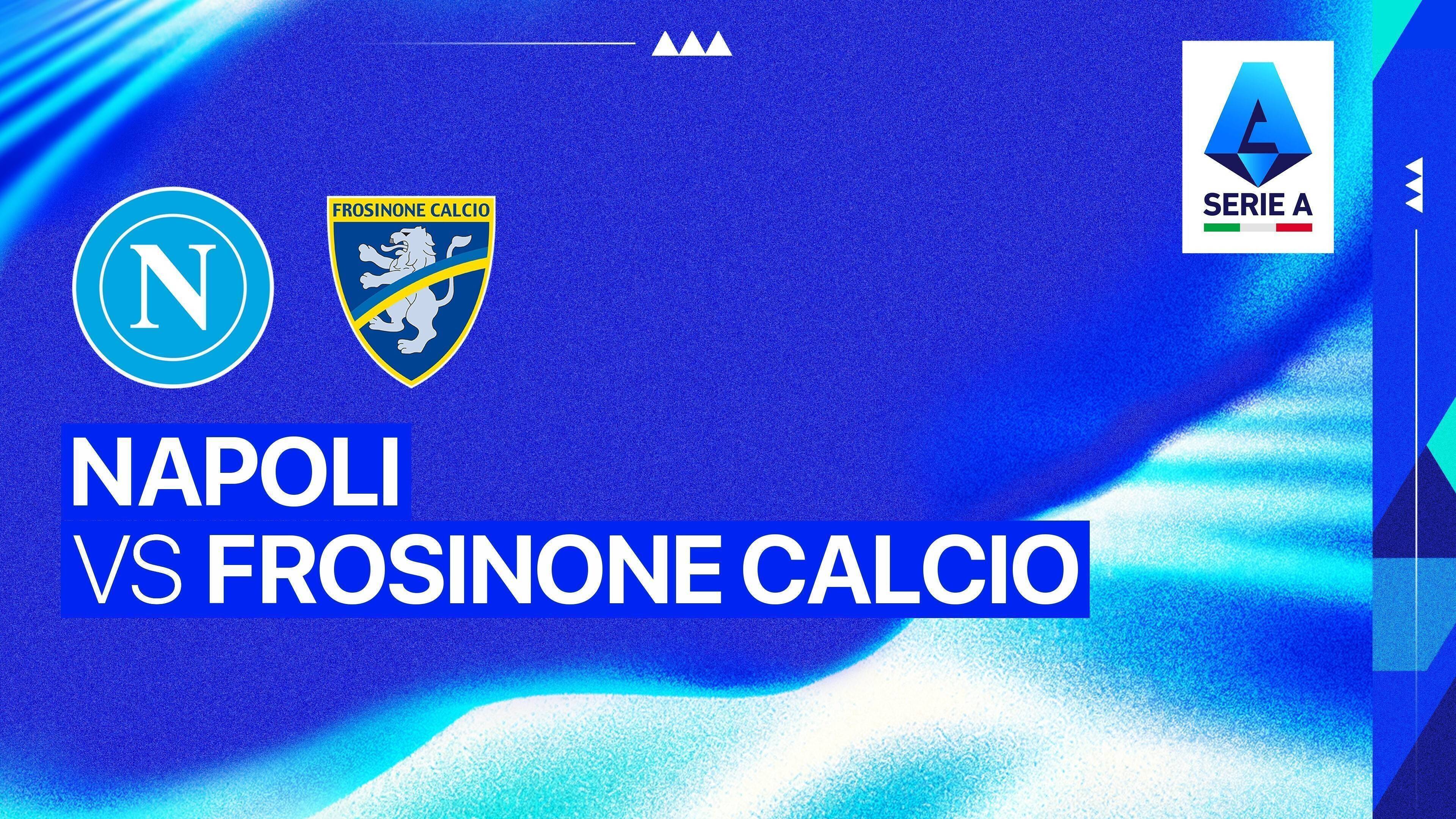 SSC Napoli vs Frosinone Calcio