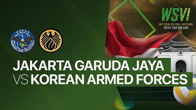 Jakarta Garuda Jaya vs Korean Armed Forces - Full Match | 4th Win Streak Invitational Tournament