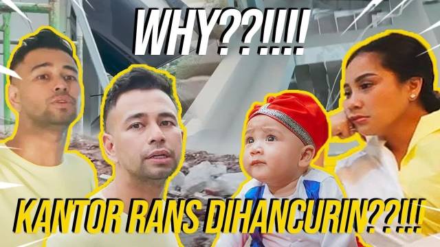 RAFFI BANGUN LAPANGAN FUTSAL DI ATAS RUMAH BARU?!! NAGITA SAKIT KEPALA, CIPUNG MENGHIBUR JADI ALADIN