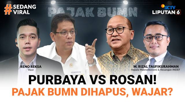 Rosan Meminta, Purbaya Menolak! Soal Wacana Pajak Sejumlah BUMN Dihapus | SEDANG VIRAL