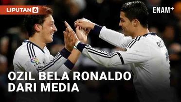 Jelang Portugal vs Maroko, Ozil Bela Ronaldo dari Pemberitaan Negatif Media
