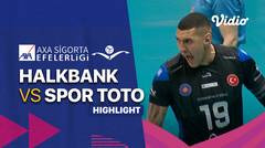 Highlight | Halkbank vs Spor Toto | Men's Turkish League