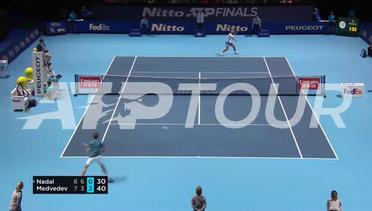 Rafael Nadal vs Daniil Medvedev, Highlights ATP Finals 2019